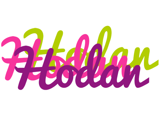 Hodan flowers logo
