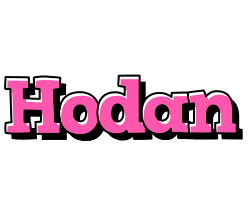 Hodan girlish logo