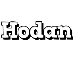 Hodan snowing logo