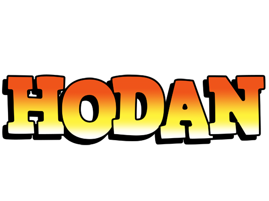 Hodan sunset logo