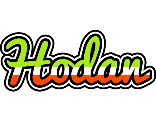 Hodan superfun logo