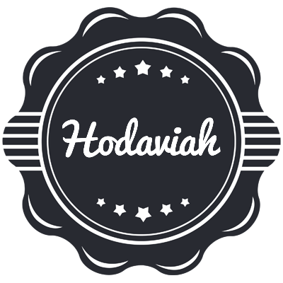 Hodaviah badge logo