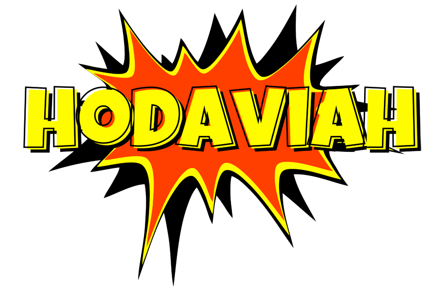 Hodaviah bazinga logo