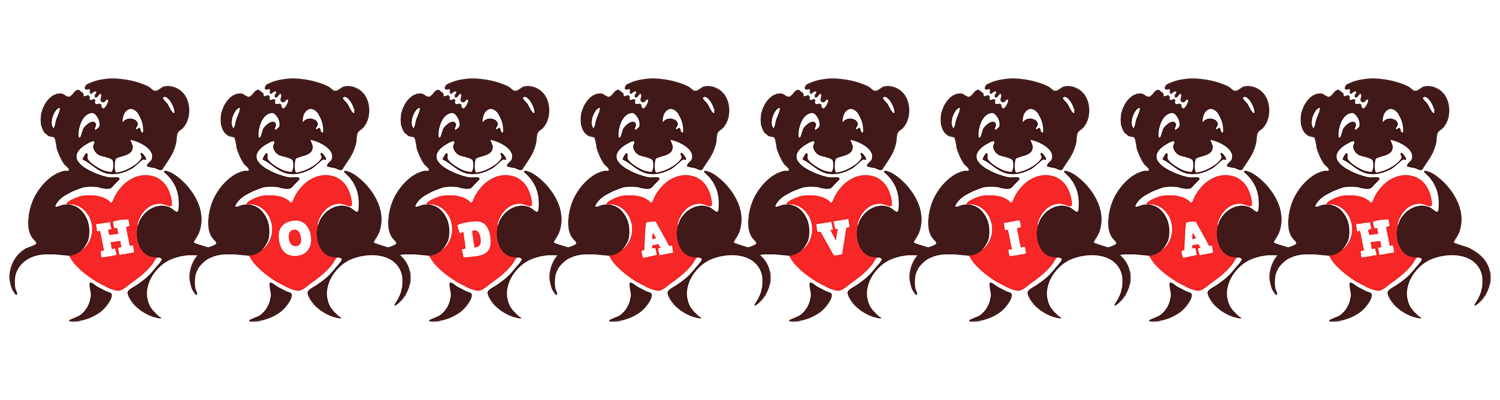 Hodaviah bear logo