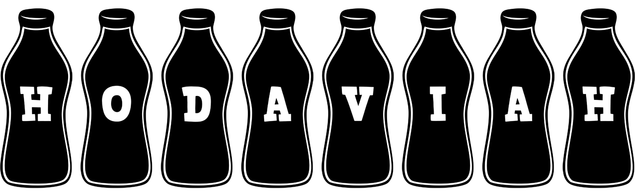 Hodaviah bottle logo