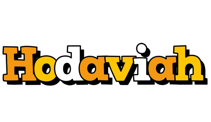 Hodaviah cartoon logo