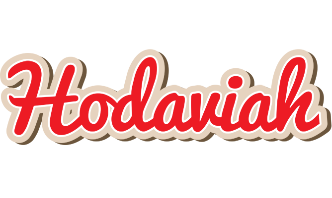 Hodaviah chocolate logo