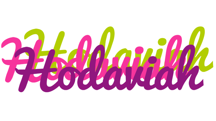 Hodaviah flowers logo
