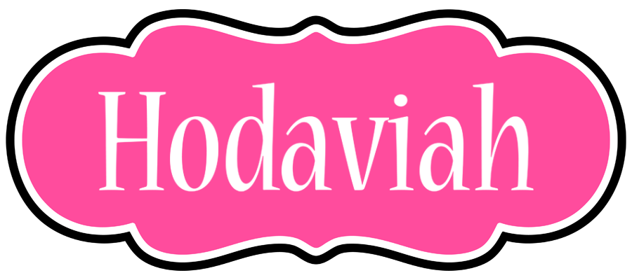 Hodaviah invitation logo