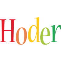 Hoder birthday logo