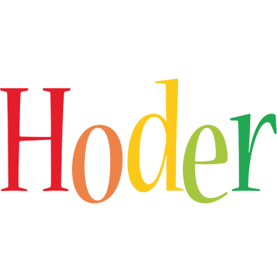 Hoder birthday logo