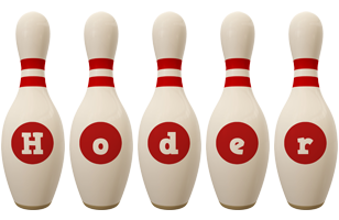 Hoder bowling-pin logo