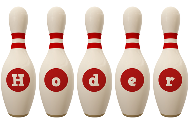 Hoder bowling-pin logo