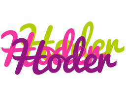 Hoder flowers logo