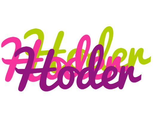 Hoder flowers logo