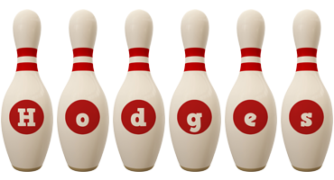 Hodges bowling-pin logo