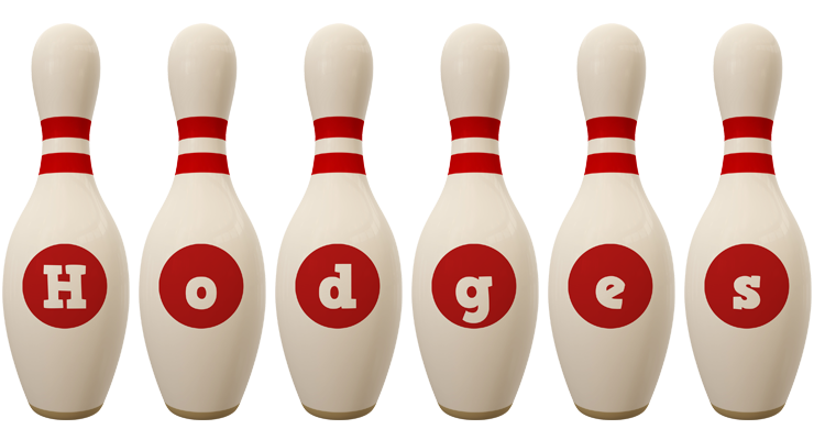 Hodges bowling-pin logo