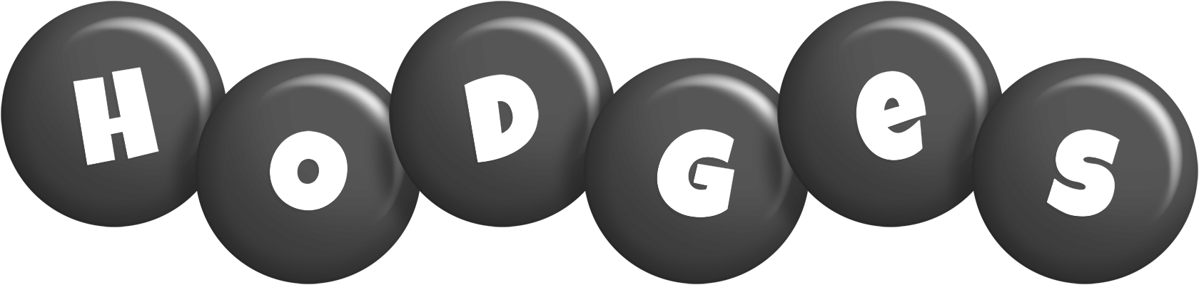 Hodges candy-black logo