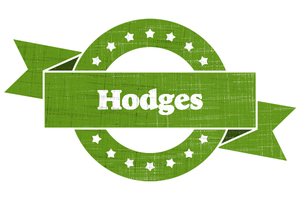 Hodges natural logo
