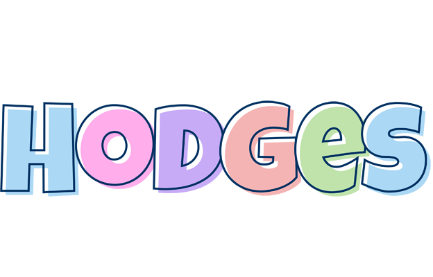 Hodges pastel logo
