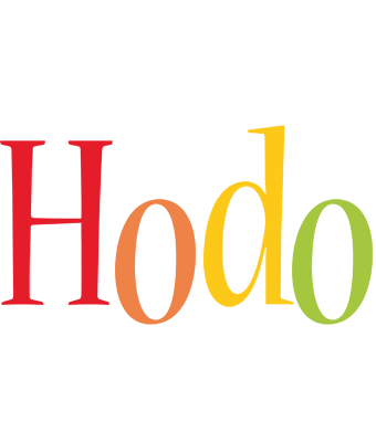 Hodo birthday logo