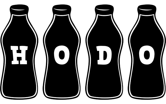 Hodo bottle logo