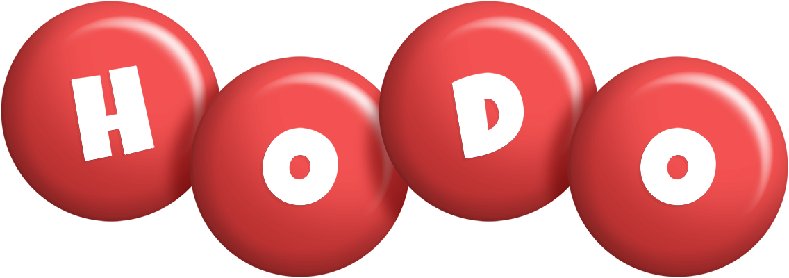 Hodo candy-red logo