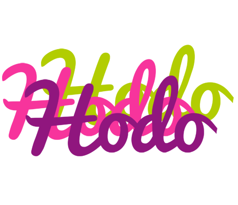 Hodo flowers logo