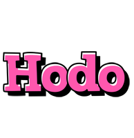 Hodo girlish logo