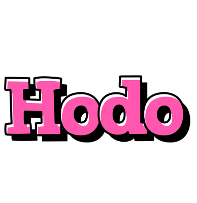 Hodo girlish logo