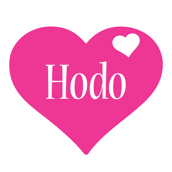 Hodo love-heart logo