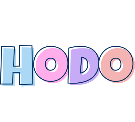 Hodo pastel logo