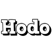 Hodo snowing logo