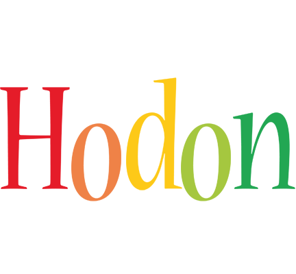 Hodon birthday logo