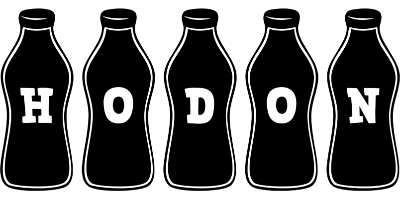 Hodon bottle logo