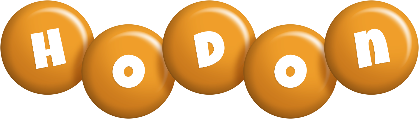 Hodon candy-orange logo