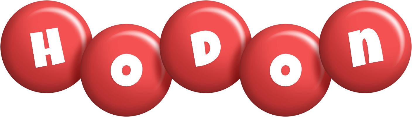 Hodon candy-red logo