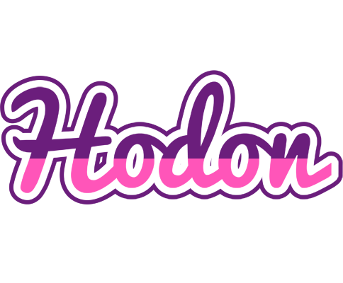 Hodon cheerful logo