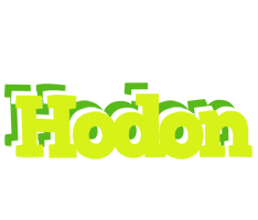 Hodon citrus logo