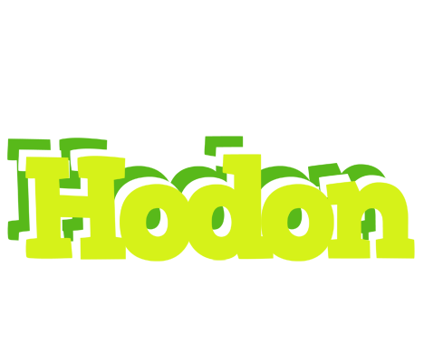 Hodon citrus logo