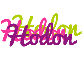 Hodon flowers logo