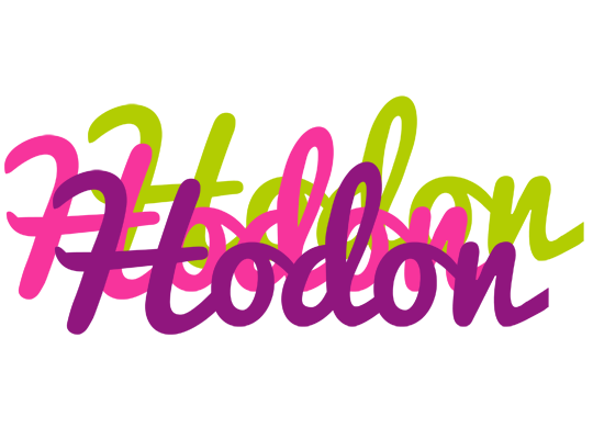 Hodon flowers logo