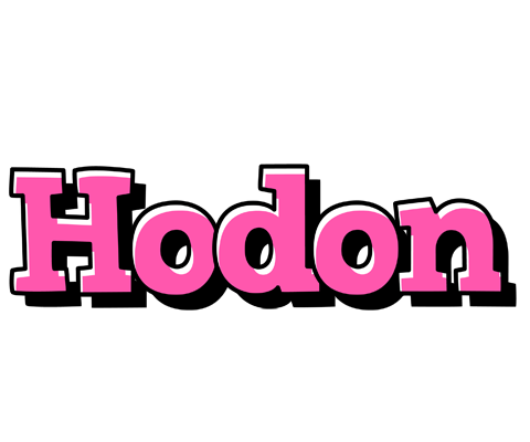 Hodon girlish logo