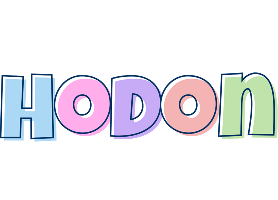 Hodon pastel logo