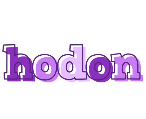 Hodon sensual logo