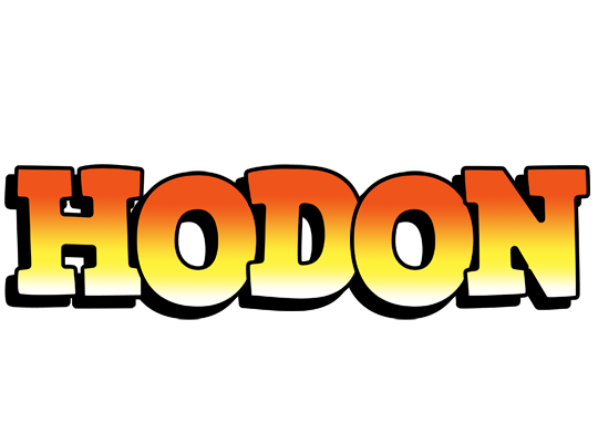 Hodon sunset logo
