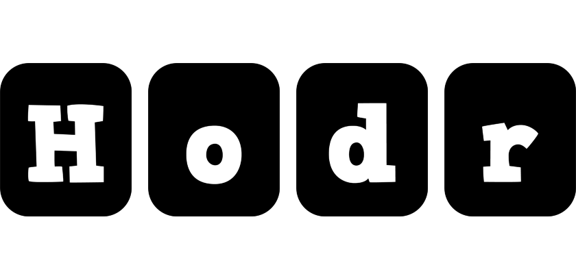 Hodr box logo