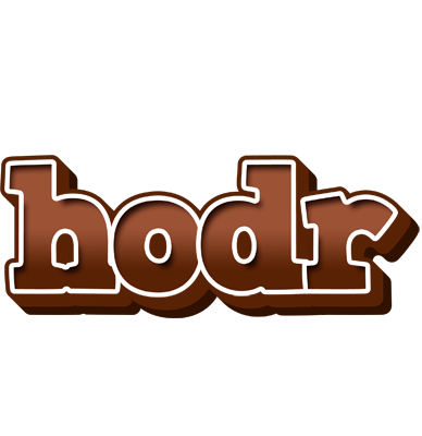 Hodr brownie logo