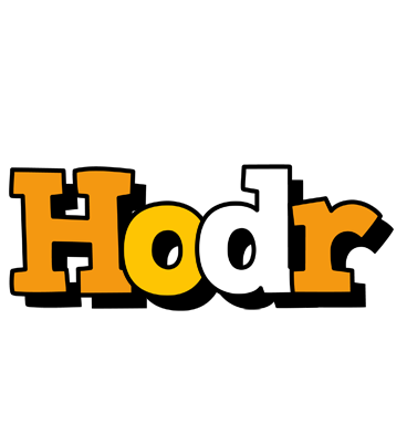 Hodr cartoon logo