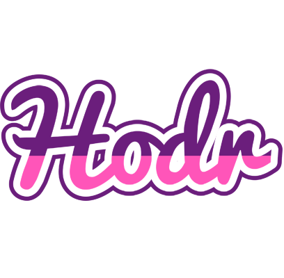 Hodr cheerful logo